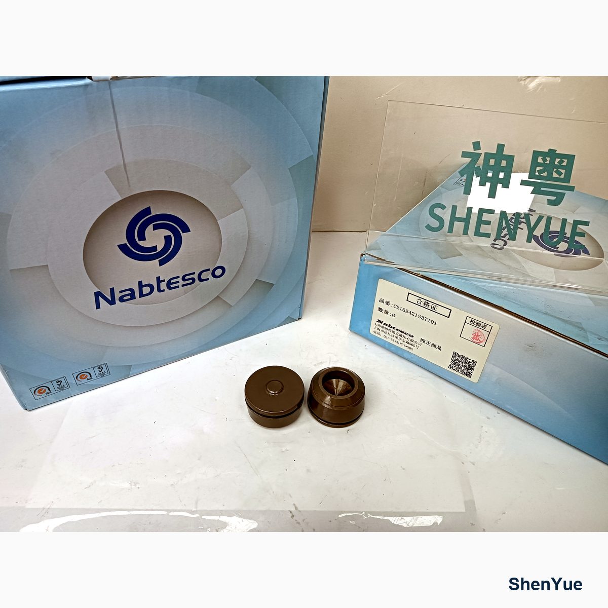 Swash Piston C2162421537101 Kobelco part — real photo from our Guangzhou warehouse