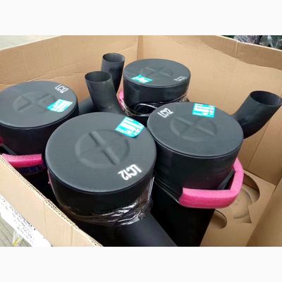 Muffler LC12P00026P1 Kobelco part — real photo, Shenyue Guangzhou