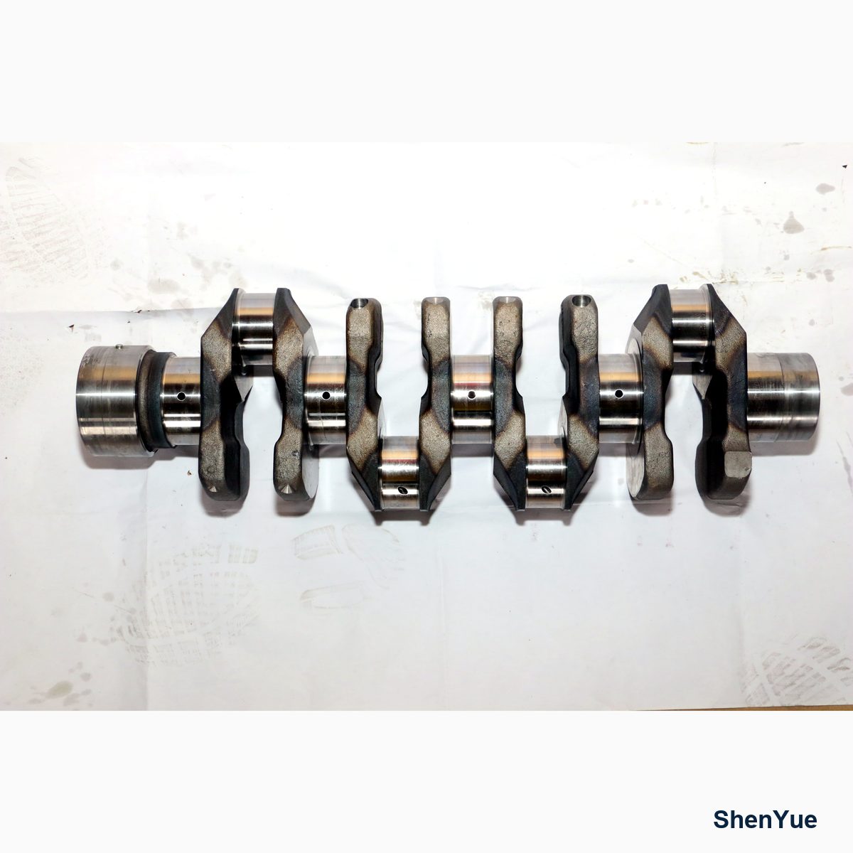 Crankshaft Assy VHS134112281 Kobelco part — real photo from our Guangzhou warehouse