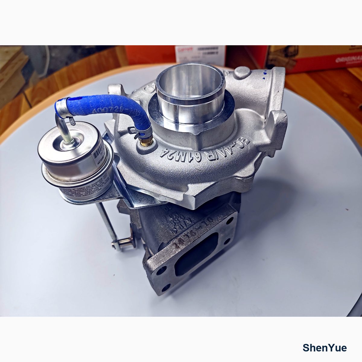 Turbocharger Assy VHS1760E0012CSP1 Kobelco part — real photo from our Guangzhou warehouse