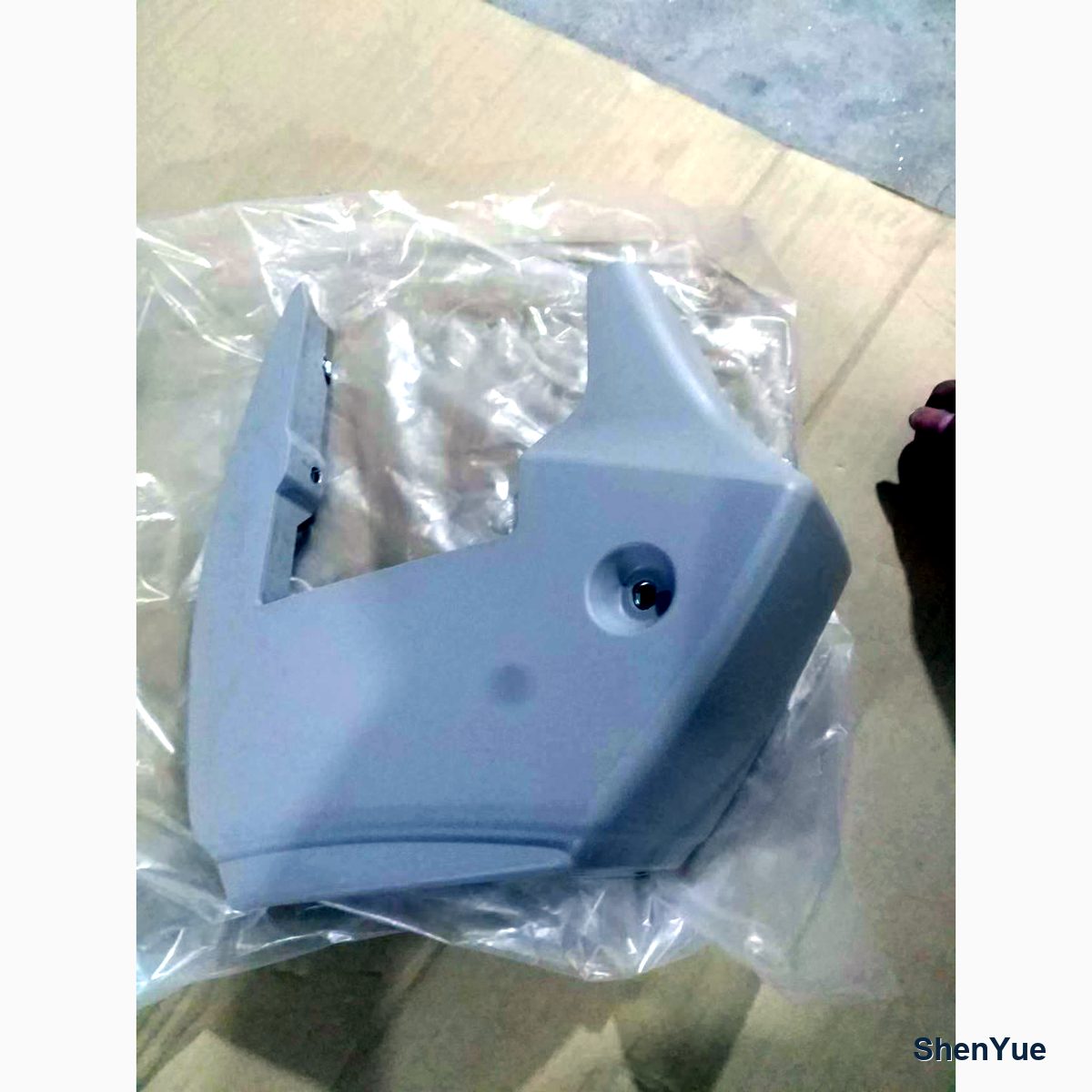 Cover of Left Hand YN03M02439F1 Kobelco part — real photo from our Guangzhou warehouse