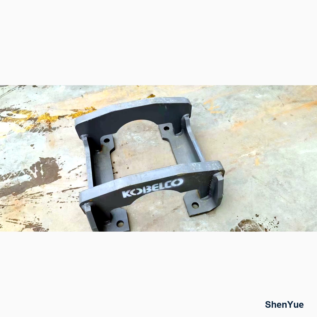Track Guard YN63D00006P2 Kobelco part — real photo from our Guangzhou warehouse